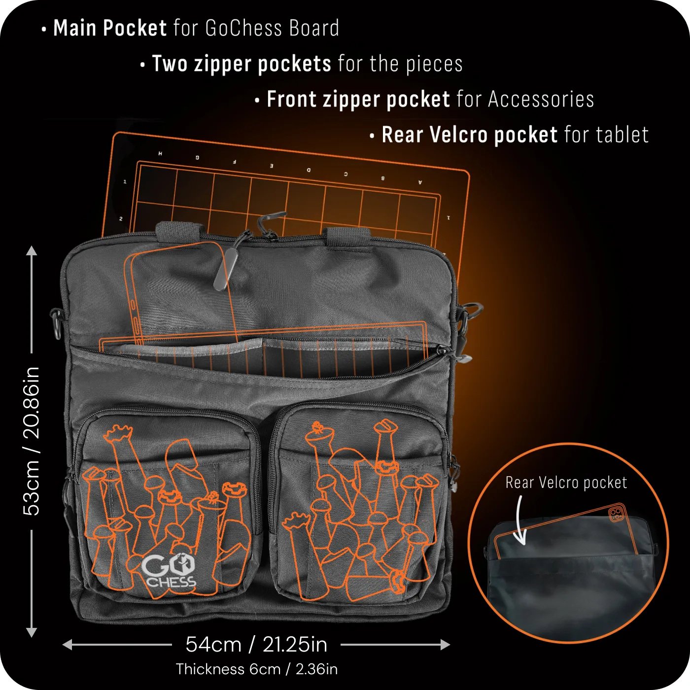 Deluxe GoChess Lite/XR Storing Bag - Image 2