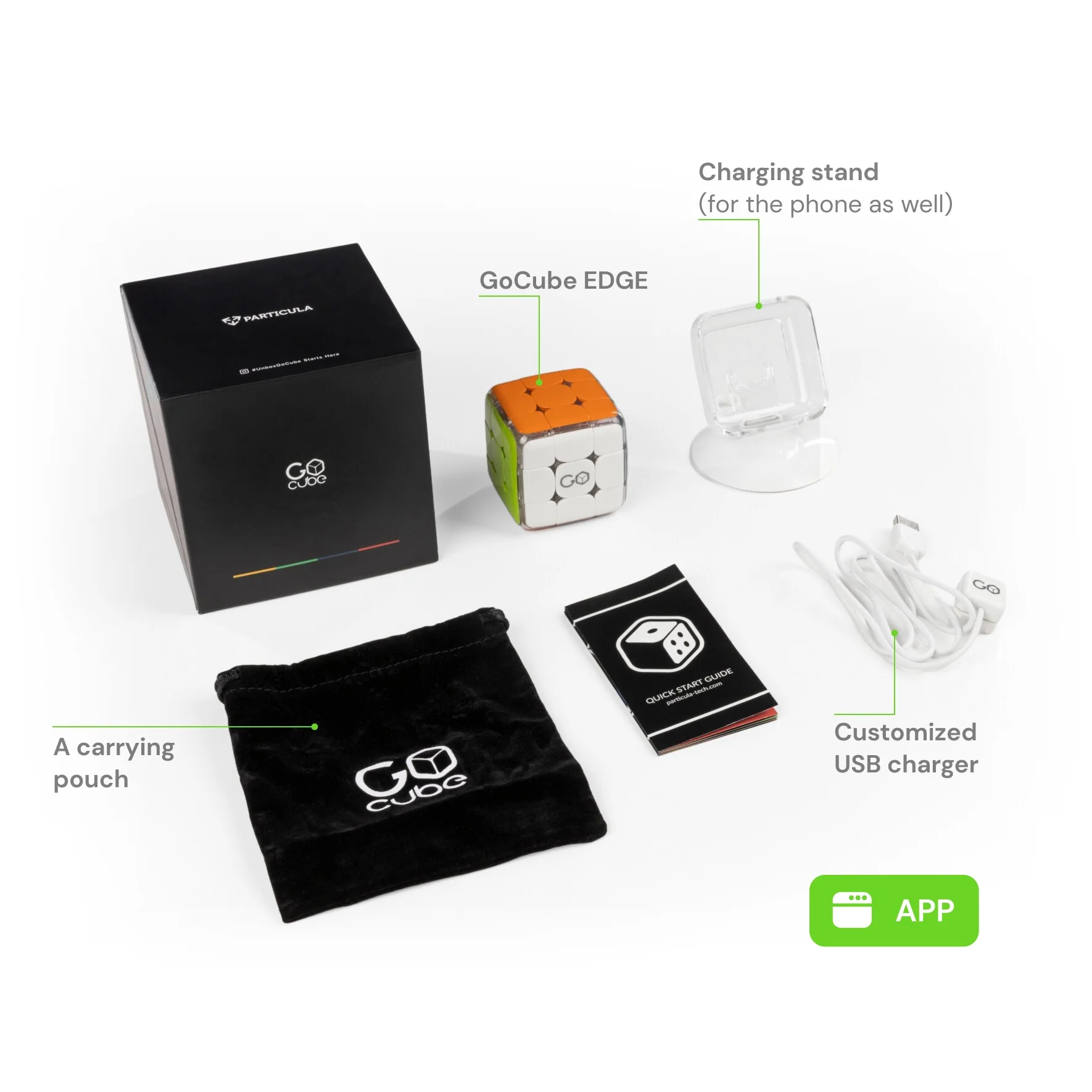 GoCube Edge Full Pack (Show edition) ืืืงืืื -ืงืืืื ืืืื ืขื ืืืืืจ ืืืคืืืงืฆืื - Image 4